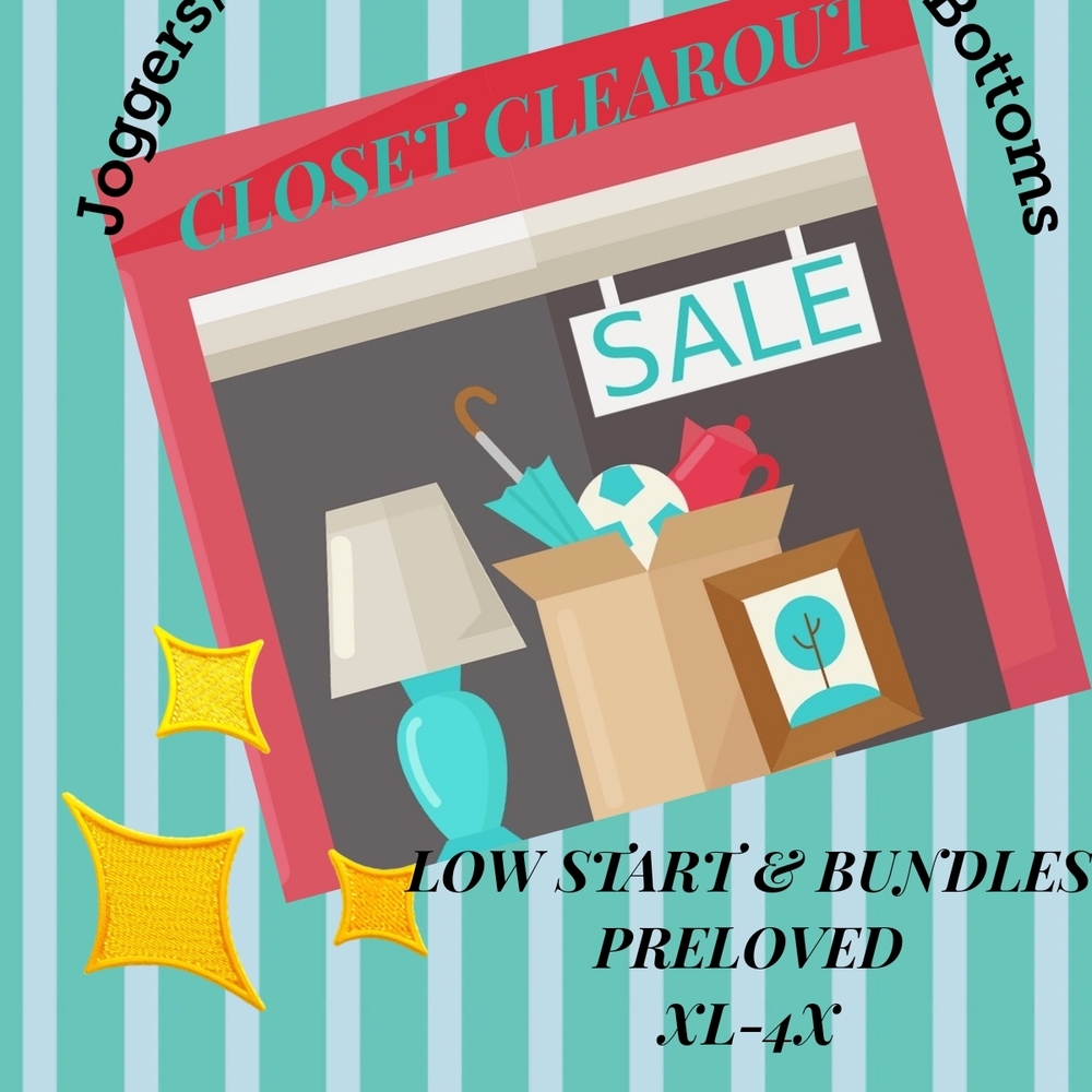 Closet Clearout Sale Poster
